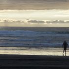 Port Waikato at sunset