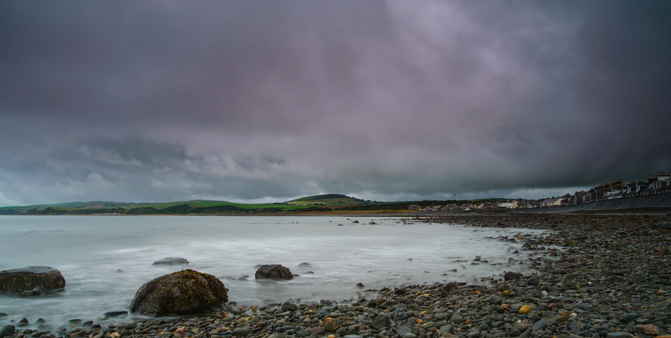 [ Port William & Luce Bay, Gathering Rain ]