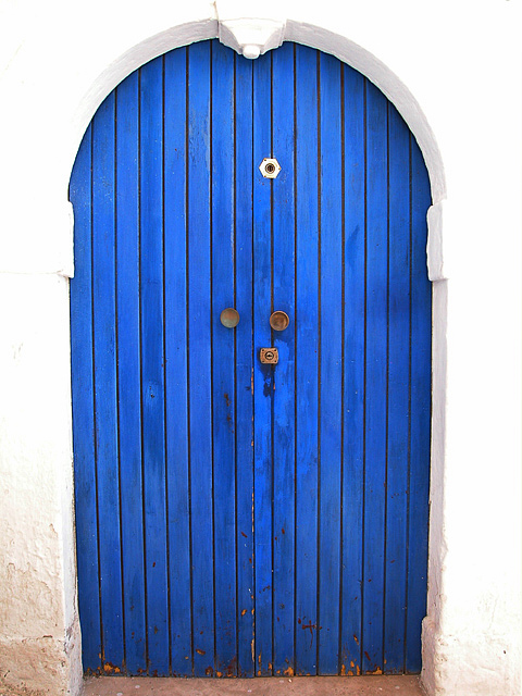 Porta blu