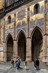 Porta d'oro, Basilica di San Vito, Praga