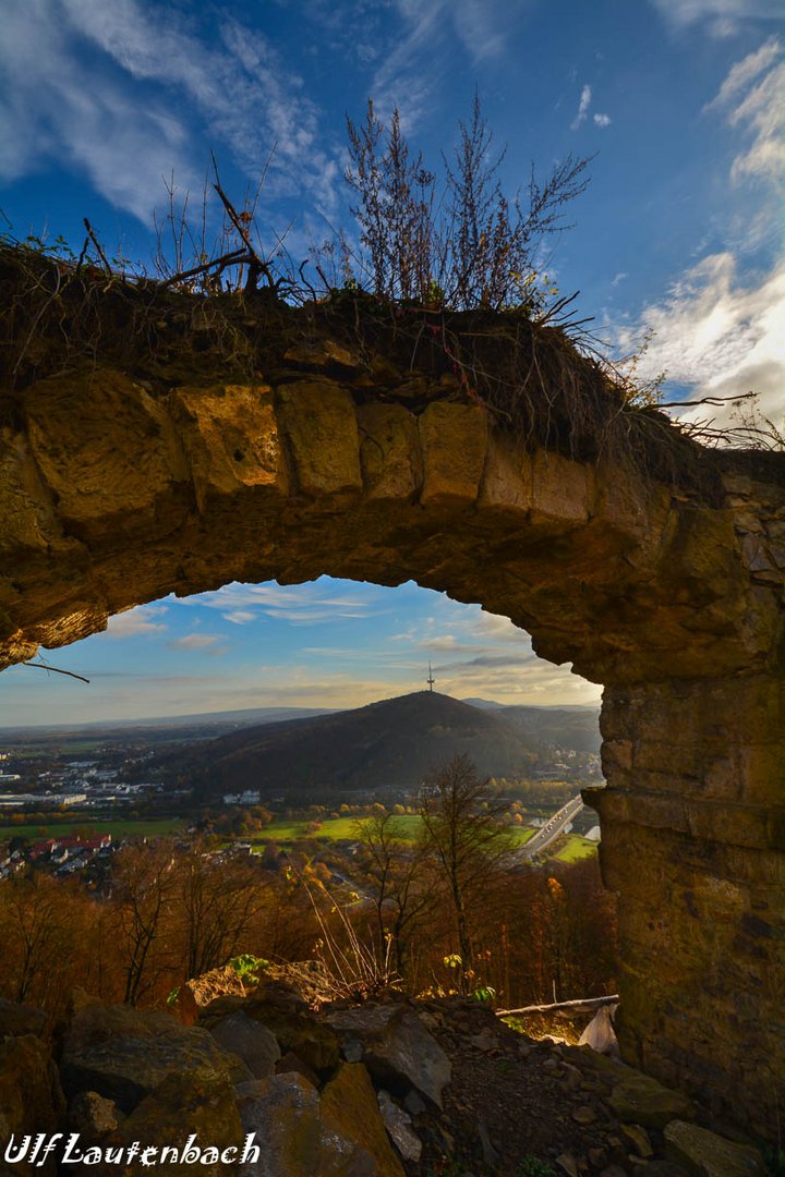 Porta Westfalica am späten Morgen II