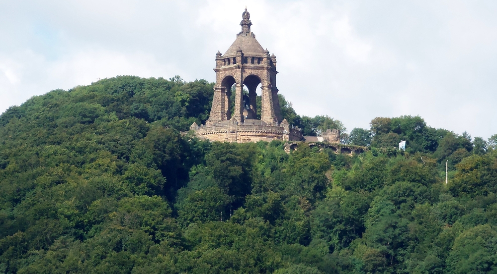 Porta Westfalica : Das Kaiser - Wilhelm  - Denkmal