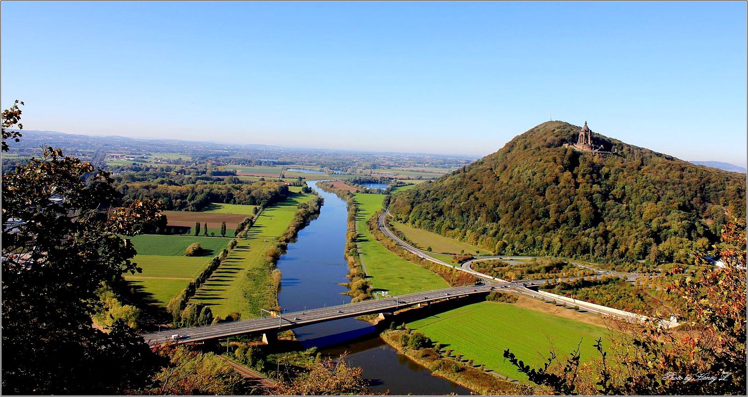 Porta Westfalica Foto & Bild landschaft, natur Bilder auf
