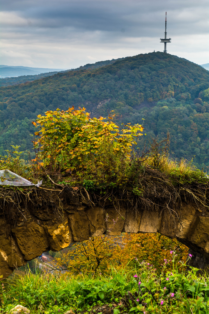 Porta Westfalica im Herbst