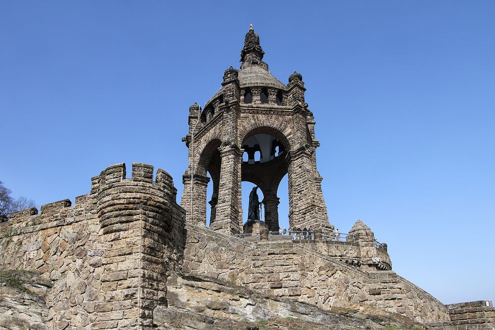 Porta Westfalica - Kaiser Wilhelm Denkmal