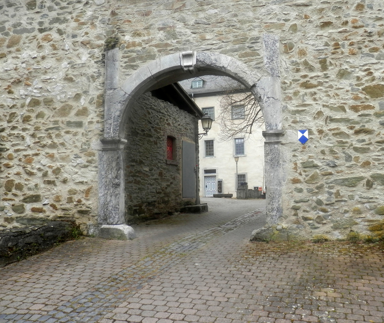 Portail d'emtrée de Burg Schadeck