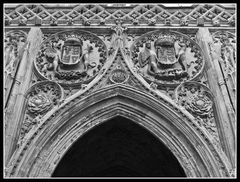 Portail sud de la Chapelle de King’s College --  Cambridge