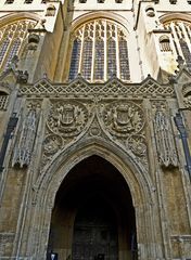 Portail sud de la Chapelle  --  King’s College, Cambridge  --  Südliches Portal der Kapelle