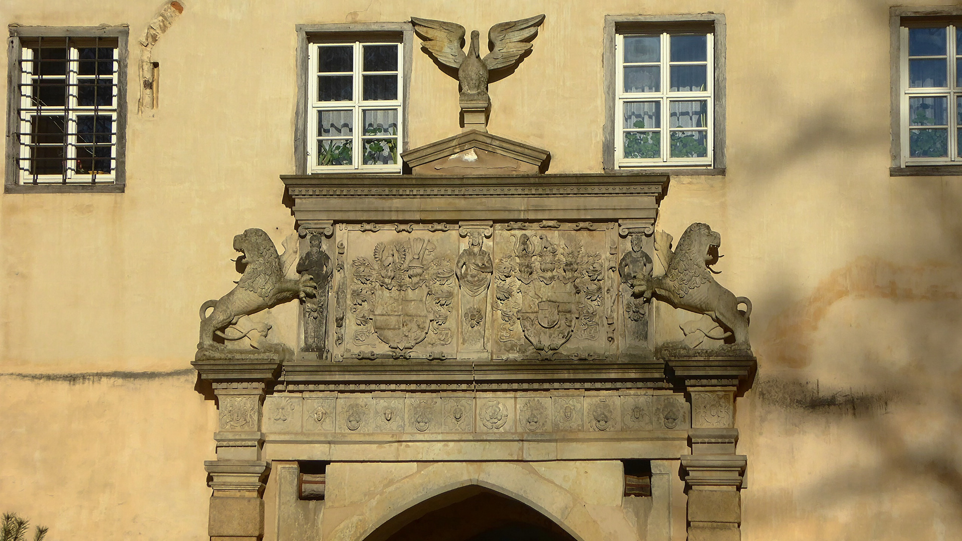 Portal am Unterschloss in Sonnewalde