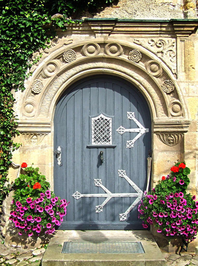 Portal auf der Burg Lauenstein