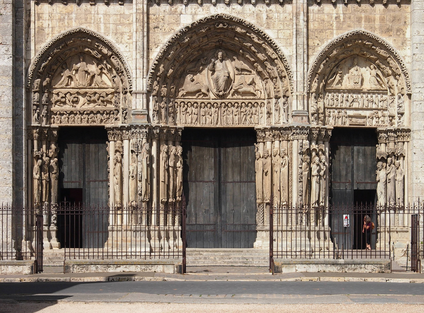 Portal der Kathedrale von Chartres