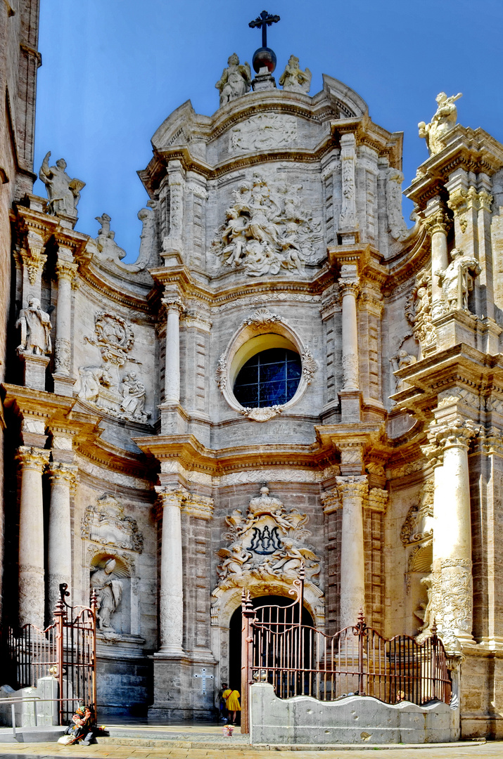 Portal der Kathedrale von Valencia