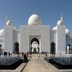 Portal der Sheik Zayed Moschee