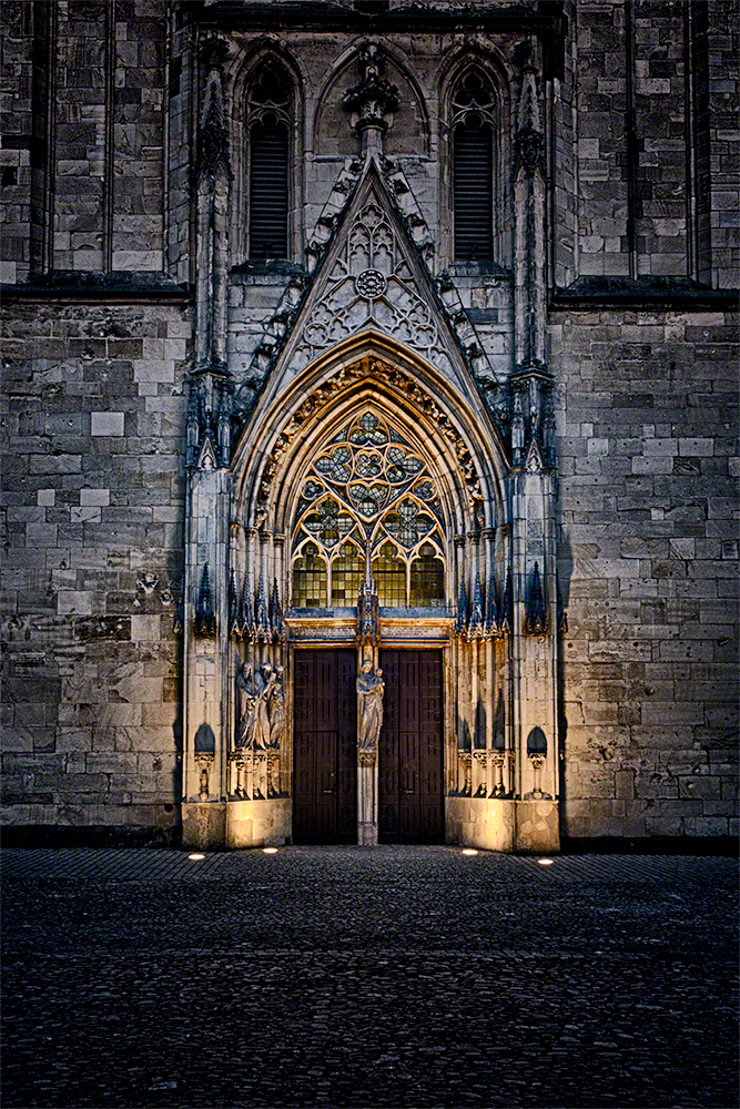 Portal der Überwasserkirche in Münster