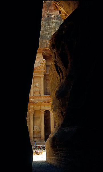 Portal des Schatzhauses von Petra