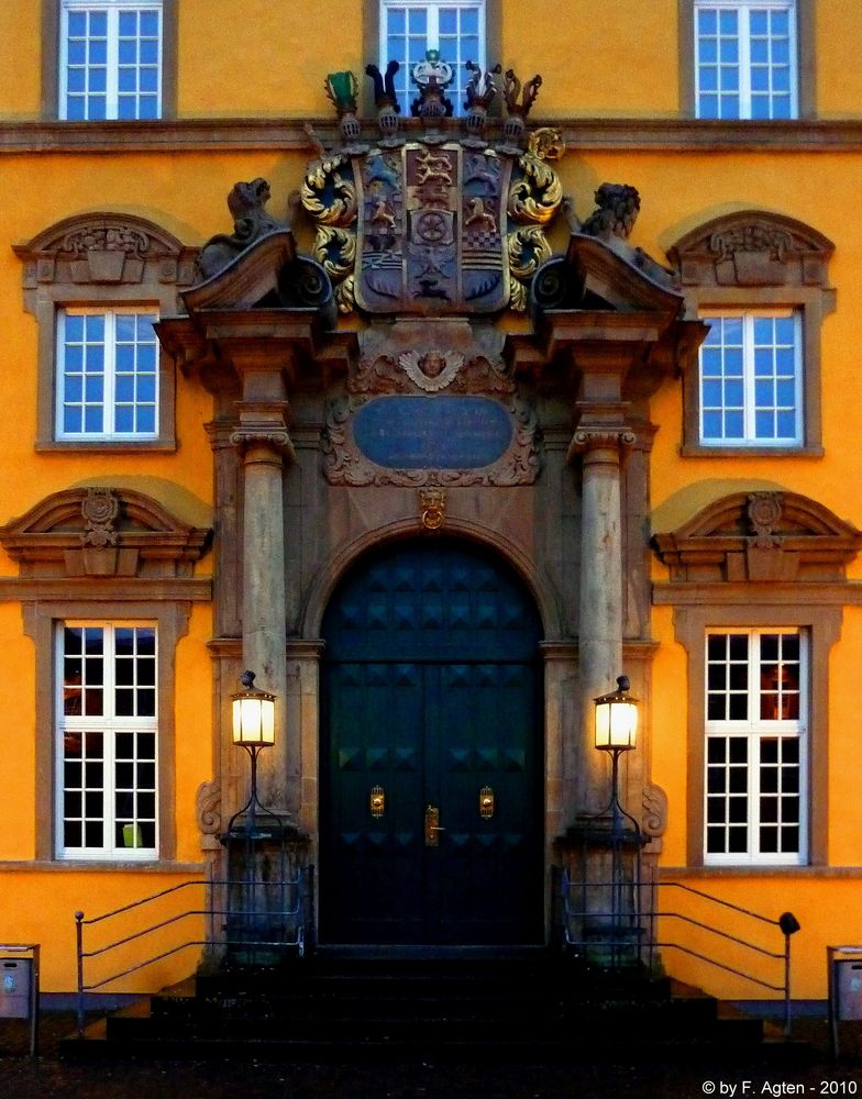 Portal des Schlosses in Osnabrück