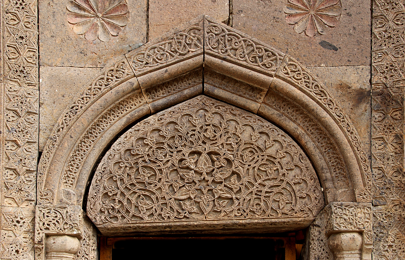 Portal einer Kirche von Goschawank