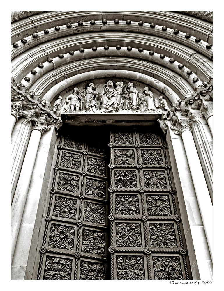 portal of the cathedral