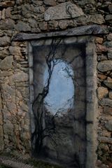 Porte avec arbre