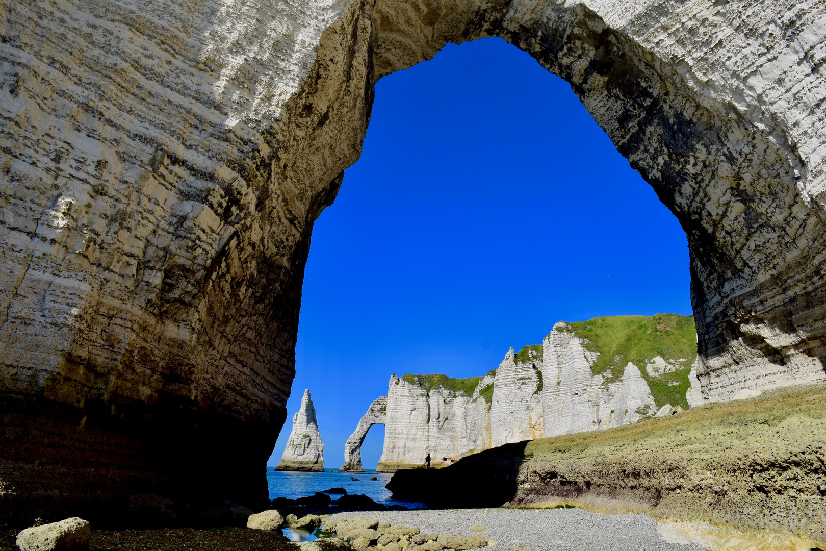 Porte d'Amont, Porte d'Aval und Manneporte