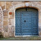 Porte de l'ancien pensionnat .