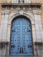 Porte d’entrée de l’Eglise de la Vierge de Consuelo  --  Altea