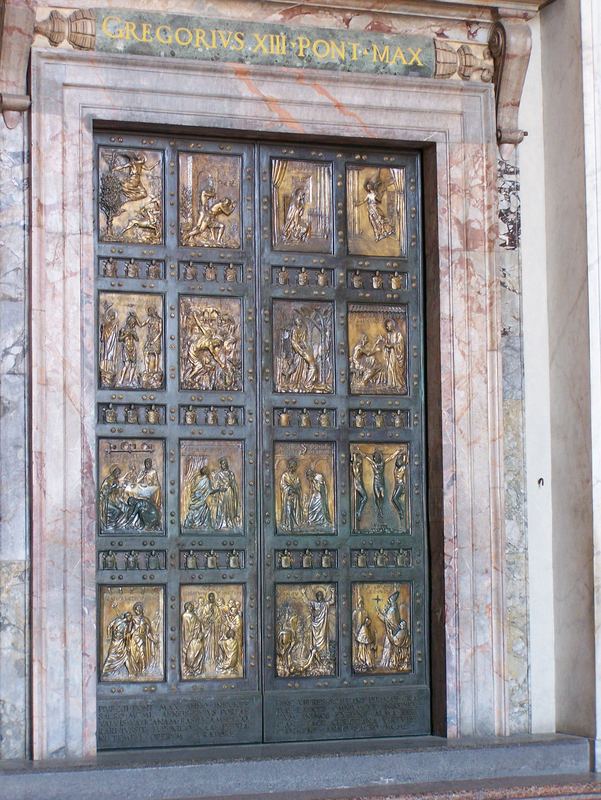 Porte du vatican