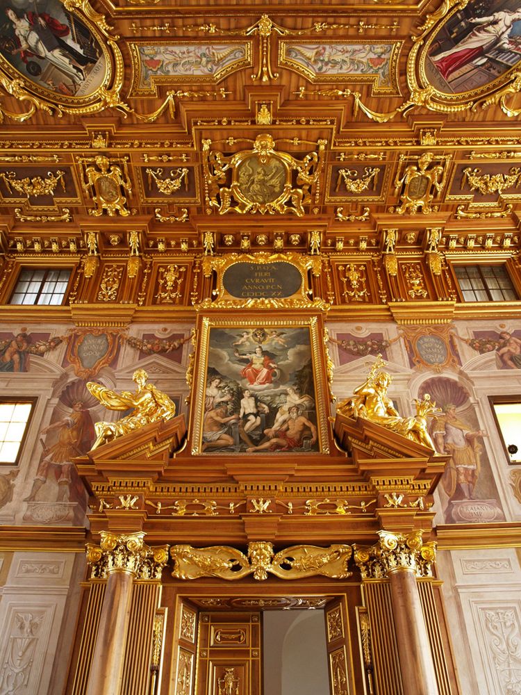 Porte Nord de la Salle Dorée de l’Hôtel de Ville de Augsbourg 