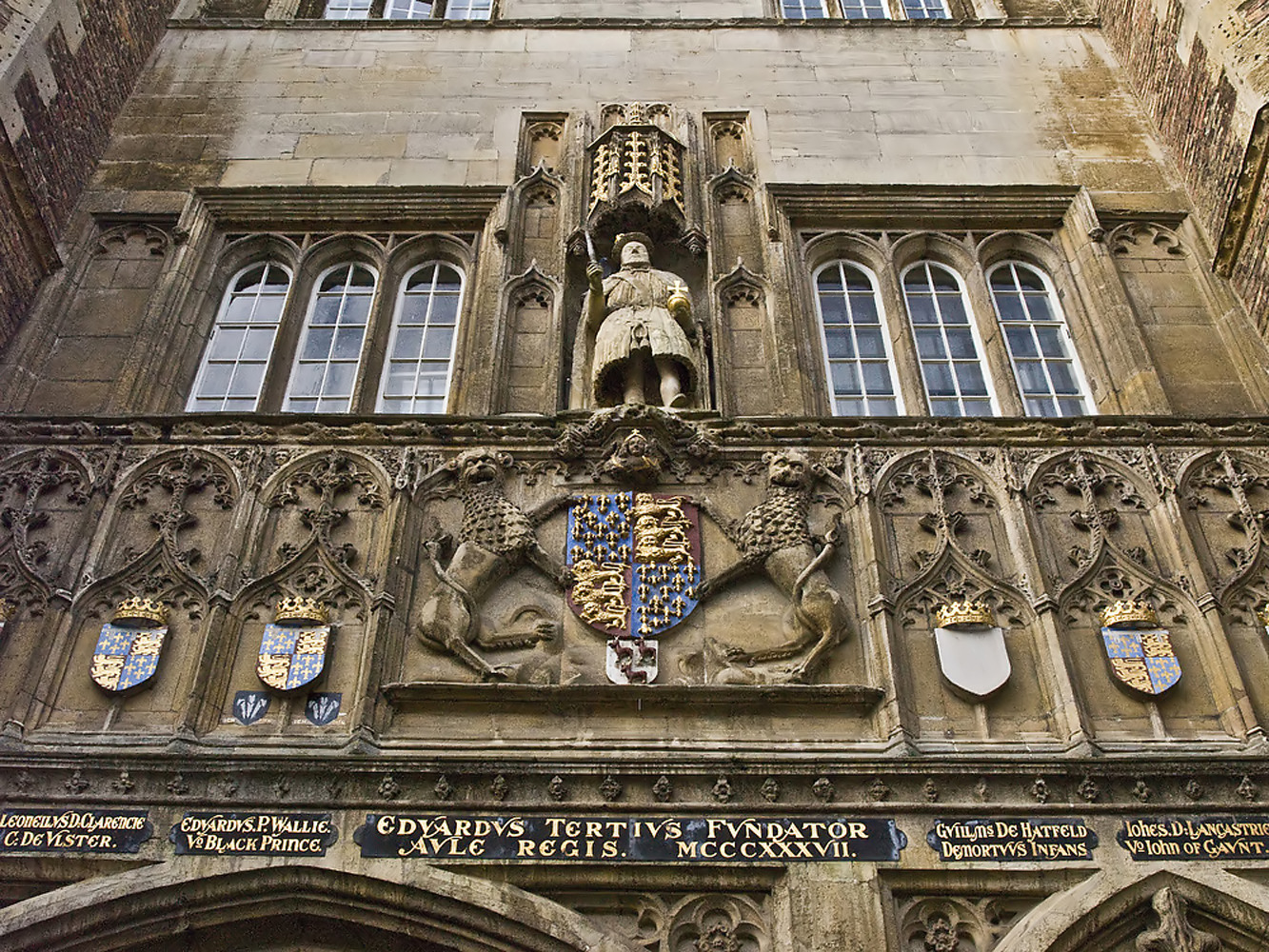 Porte principale de Trinity College  --  Cambridge  --  Haupttor von Trinity College