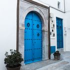 Porte typiquement tunisienne - Sidi Boussaïd