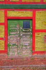 Portes et portails (32) Ancien vert