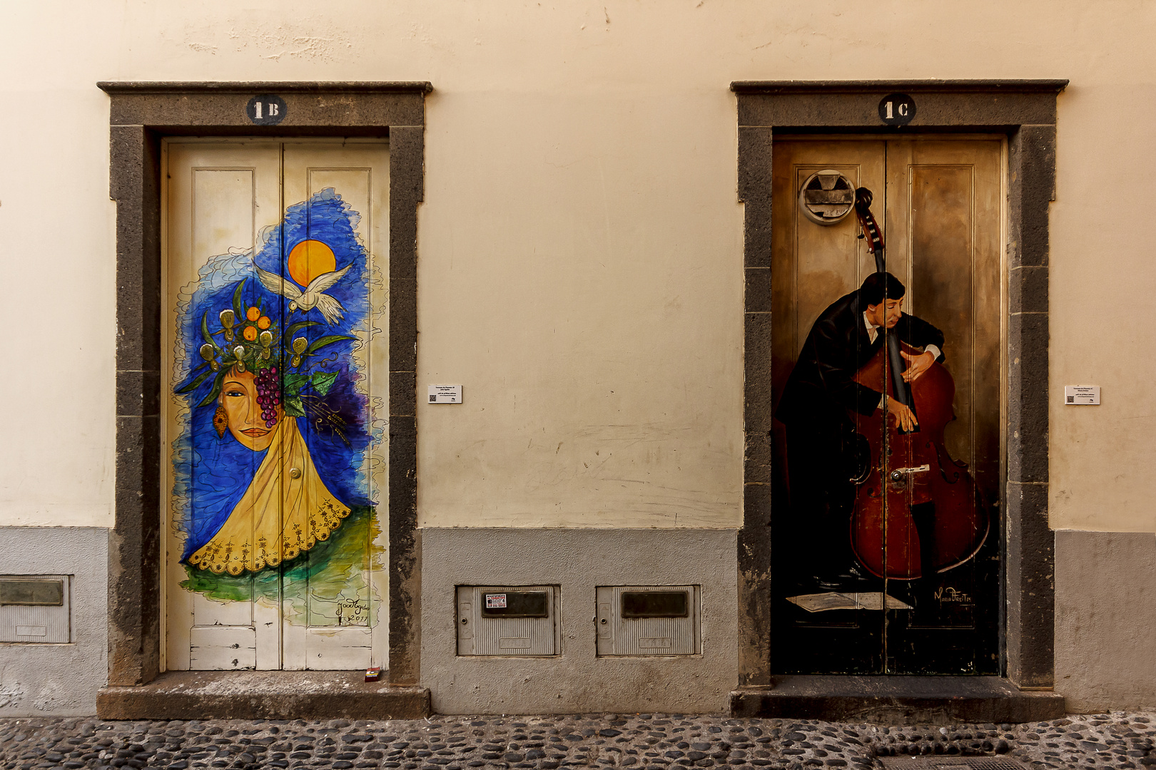 Portes peintes Funchal