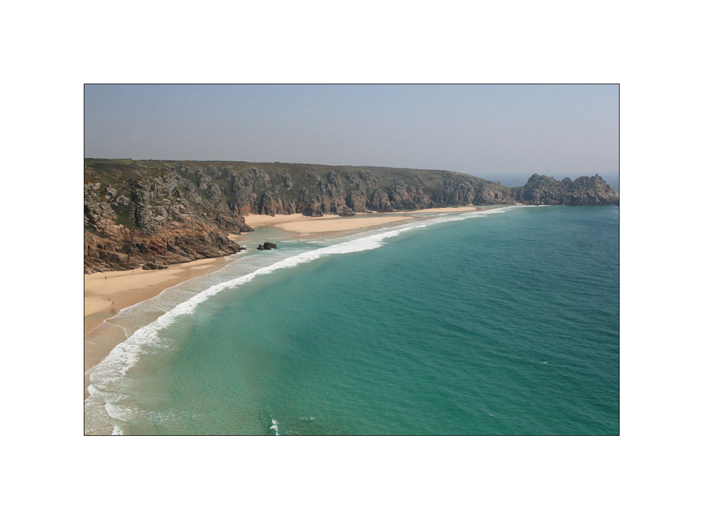 Porth Curno Beach