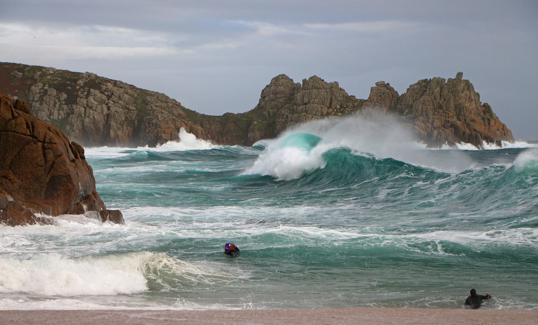 Porthcurno Beach