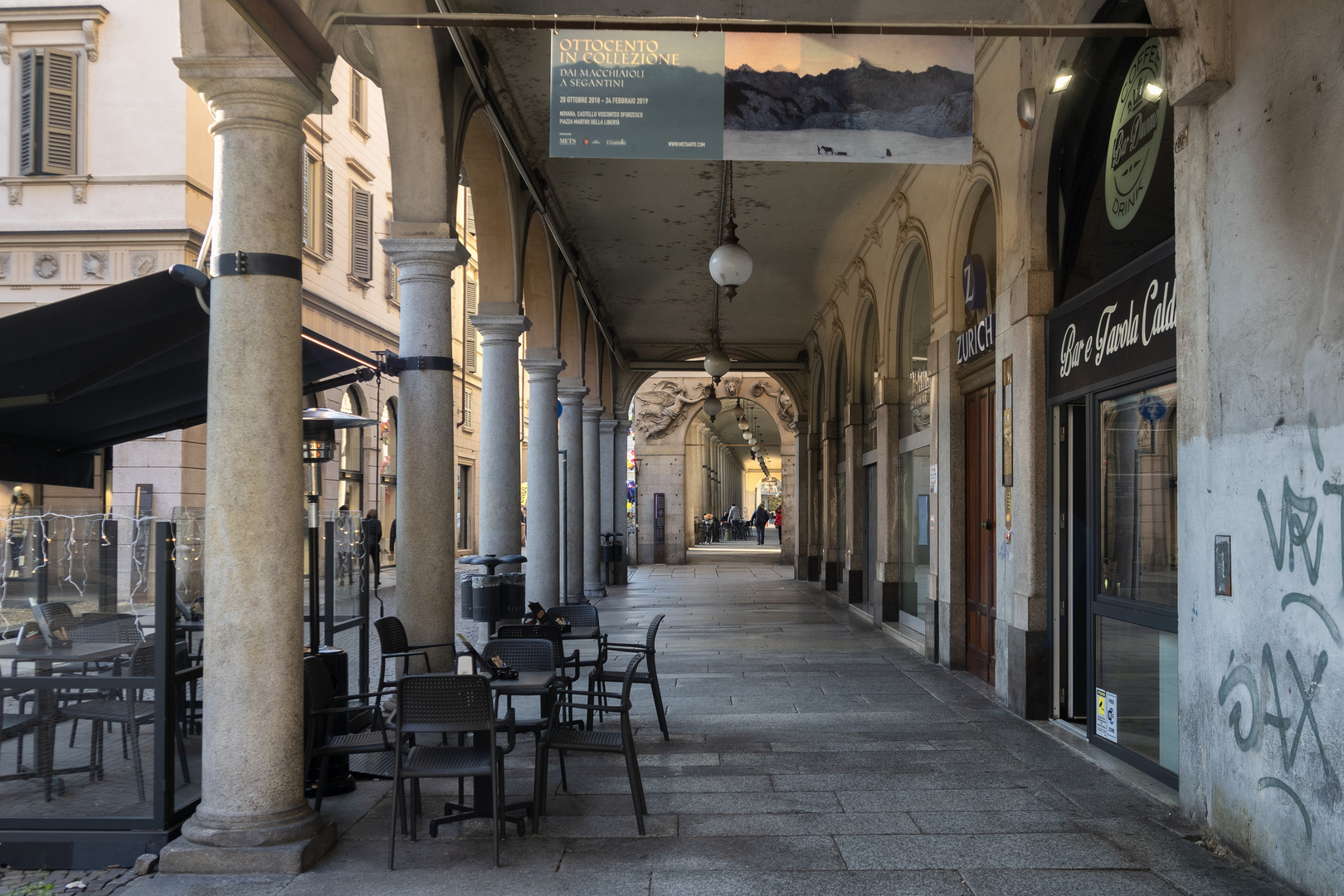 Portici di piazza della Repubblica, Novara