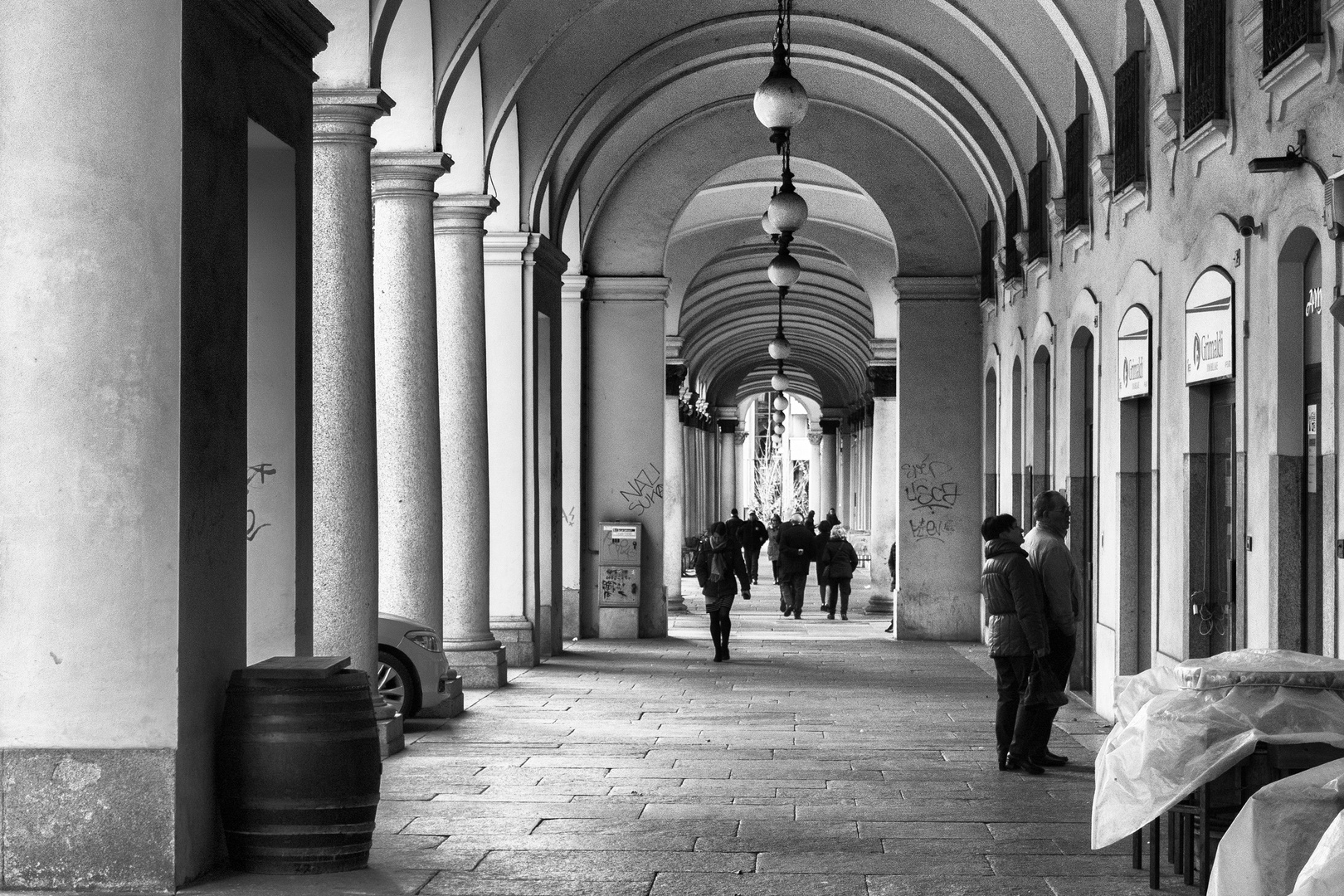 Portici di via XX Settembre, Novara