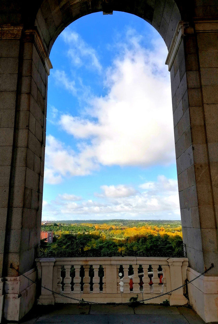 Portico con vista