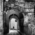 Portico d'ingresso, Civita di Bagnoregio