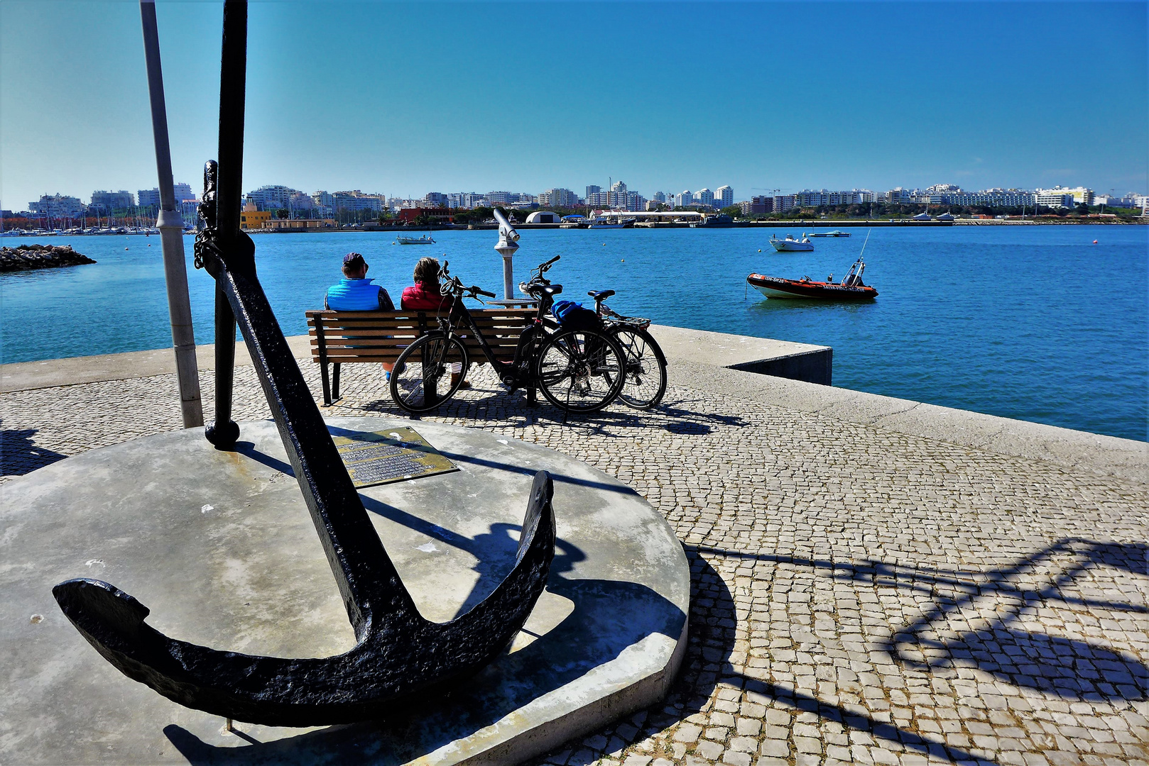 Portimao view from Ferragudo