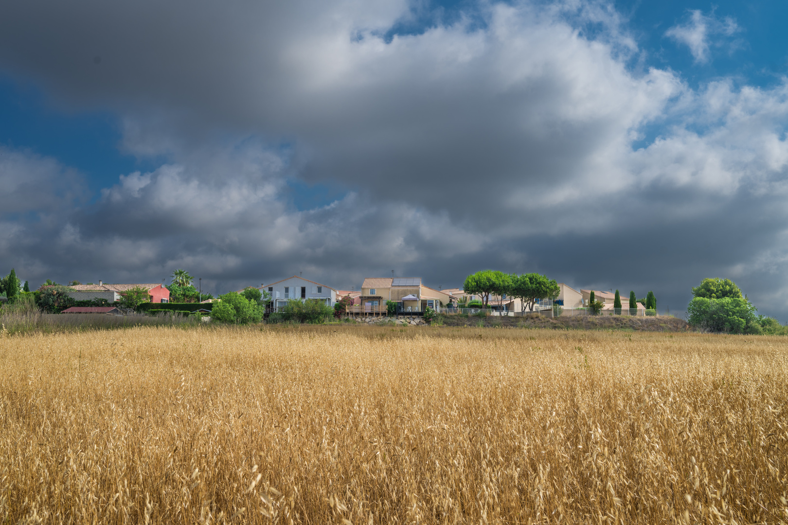 Portiragnes  aufziehendes Gewitter