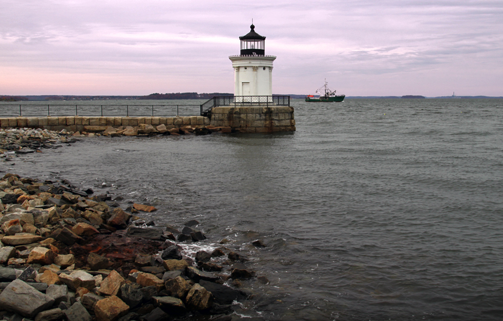 Portland Breakwater Light ...