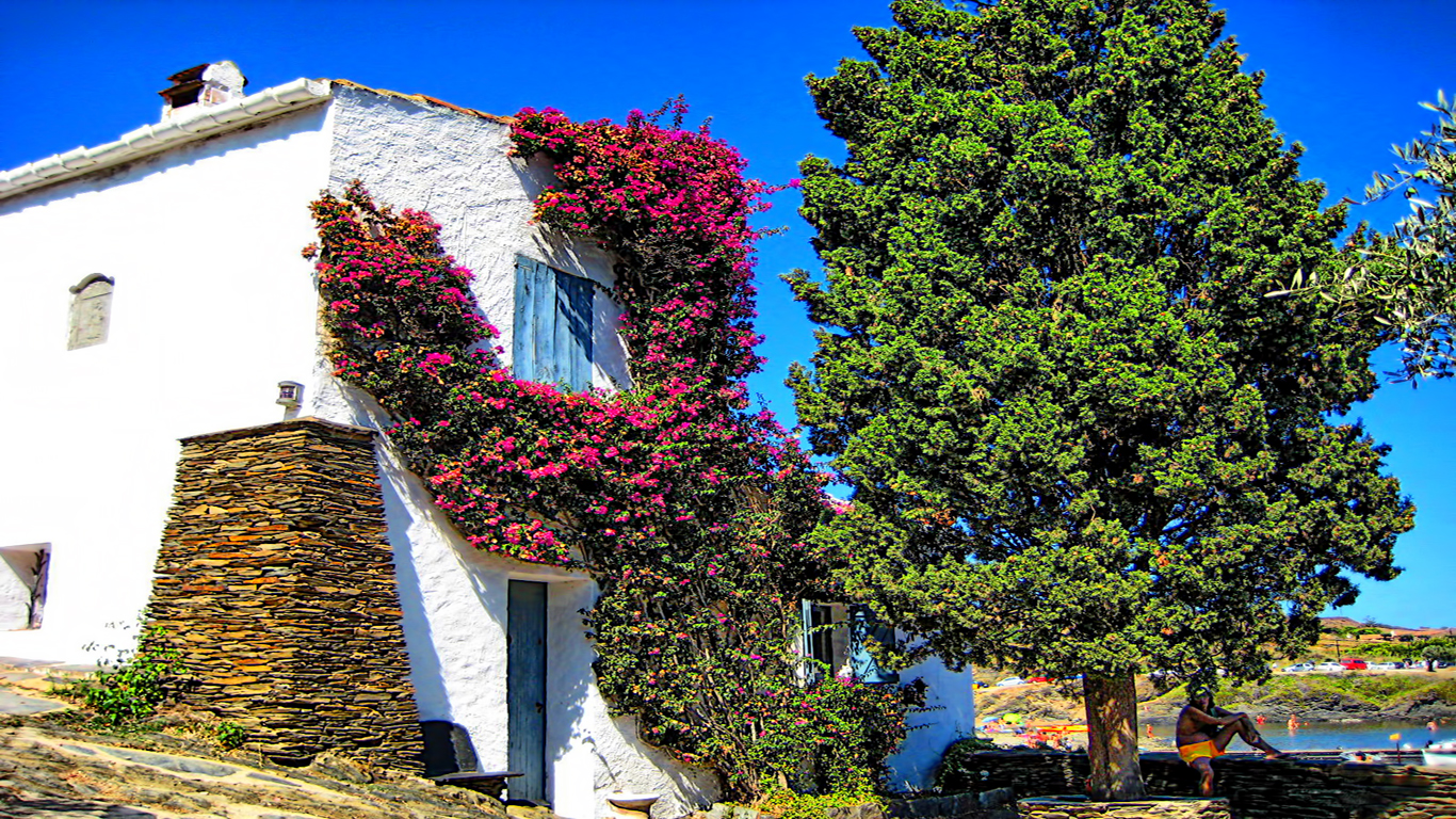 Portlligat (Cadaques) Los colores de Dali