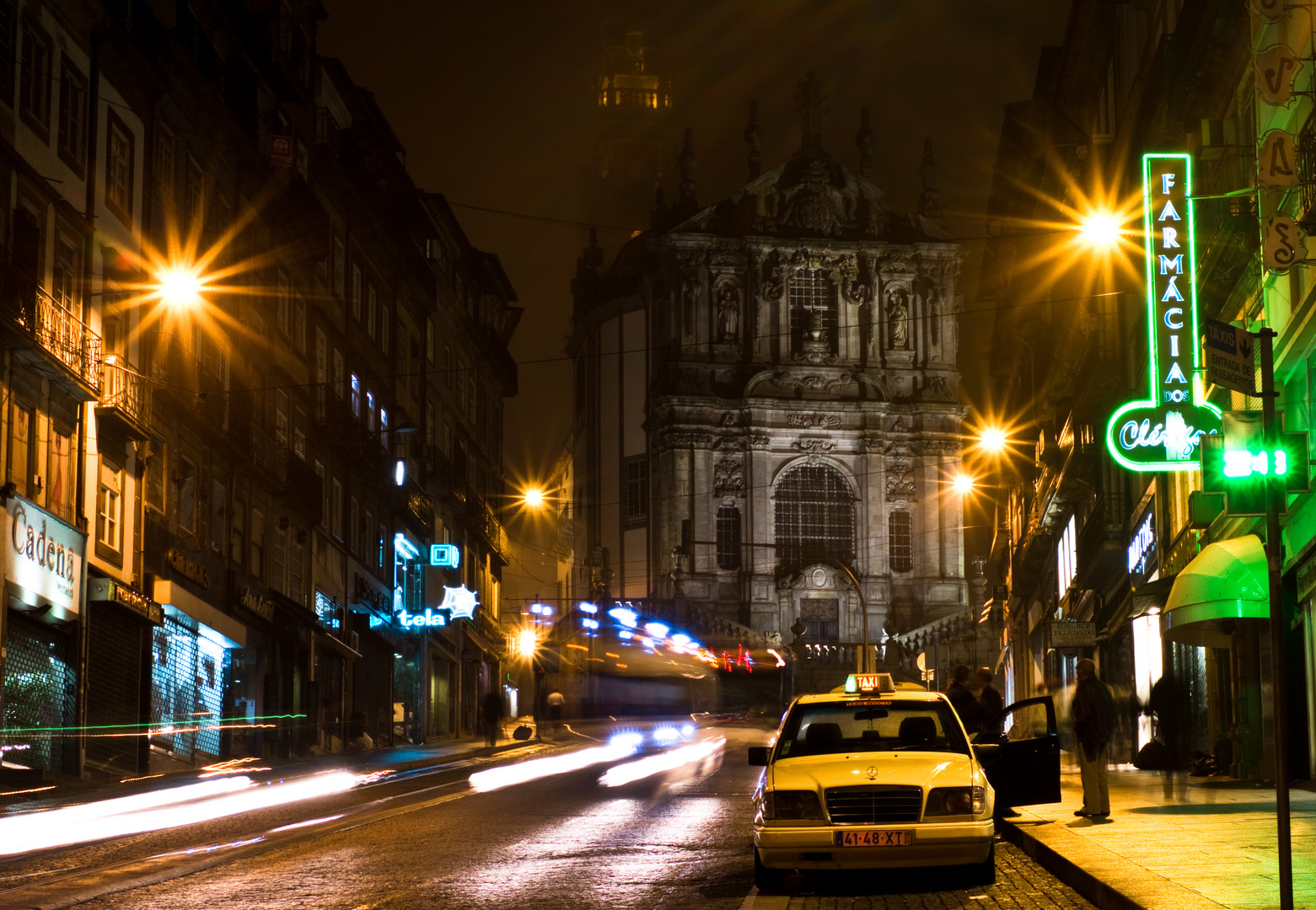 Porto after dark