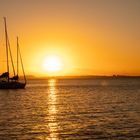 Porto Alegre - Sonnenuntergang auf dem Rio Guaiba