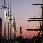 porto antico tramonto