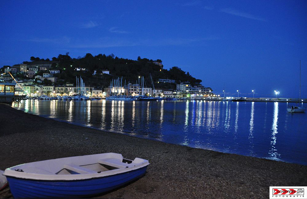 Porto Azzurro @ night