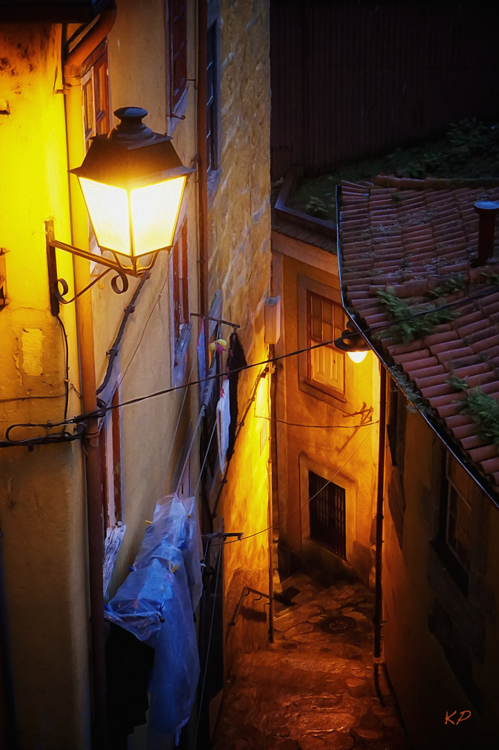 Porto bei Nacht