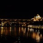 Porto bei Nacht.