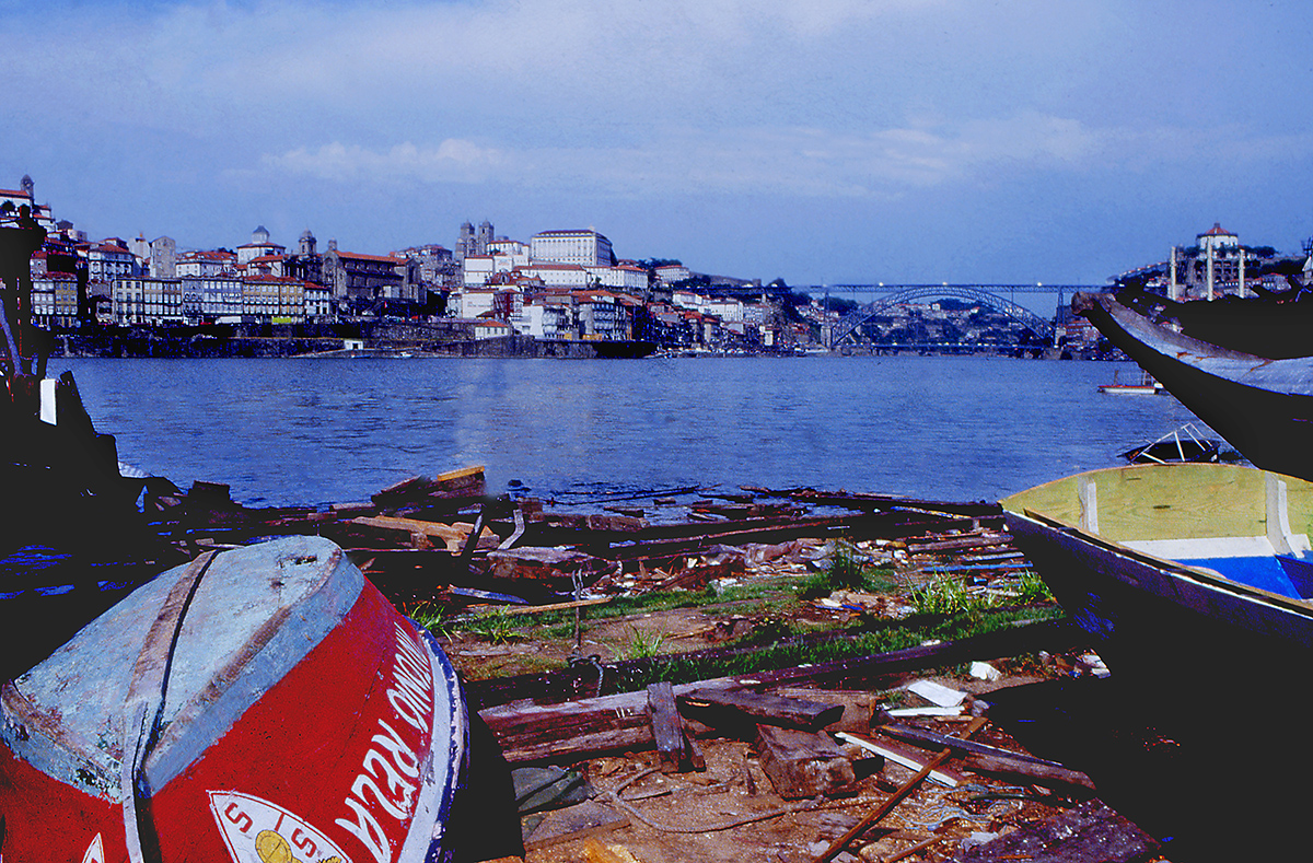 Porto- Blick auf die Altstadt