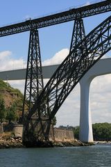 Porto - Brücken in schwarz und weiß